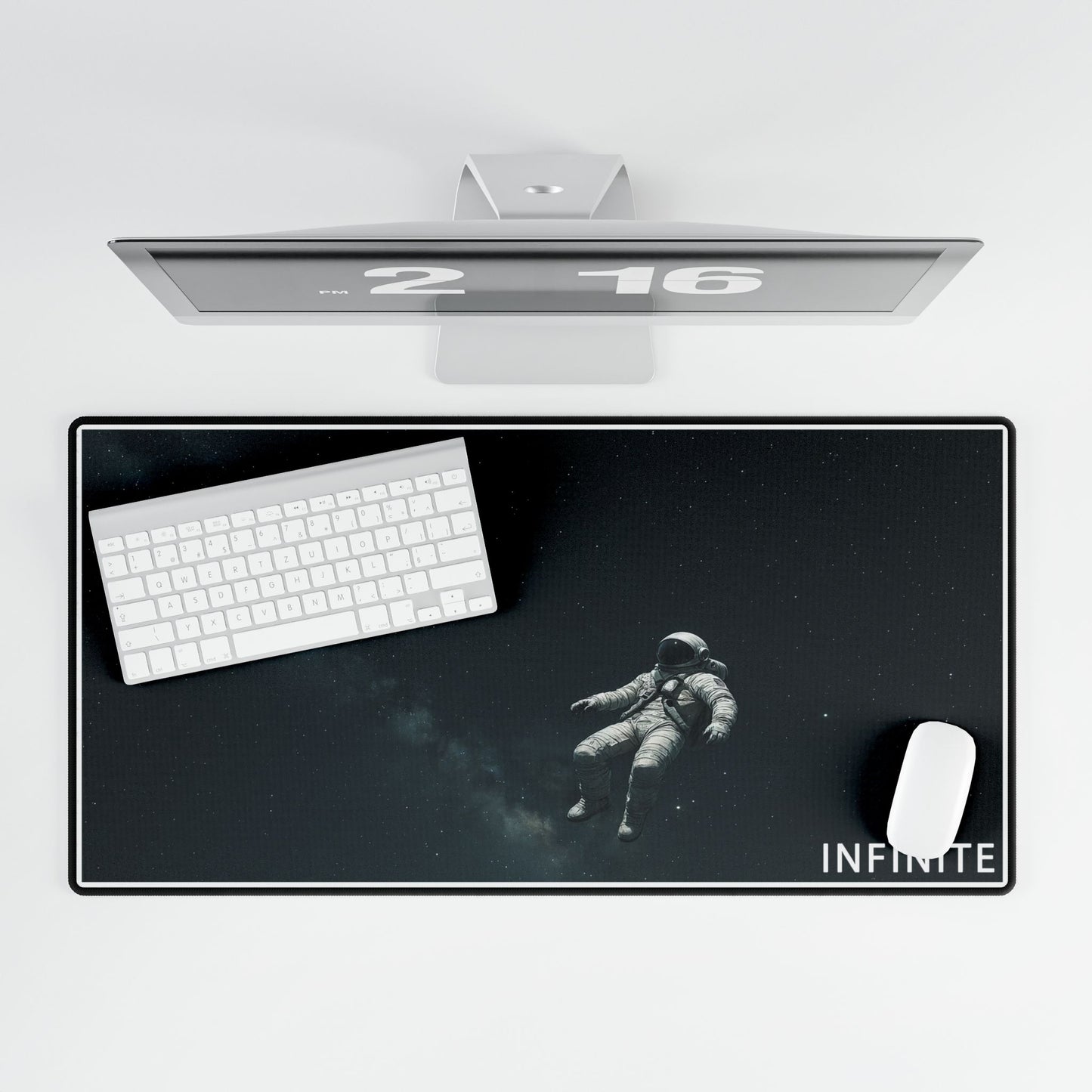 Astronaut Lost in Space INFINITE Desk Mat